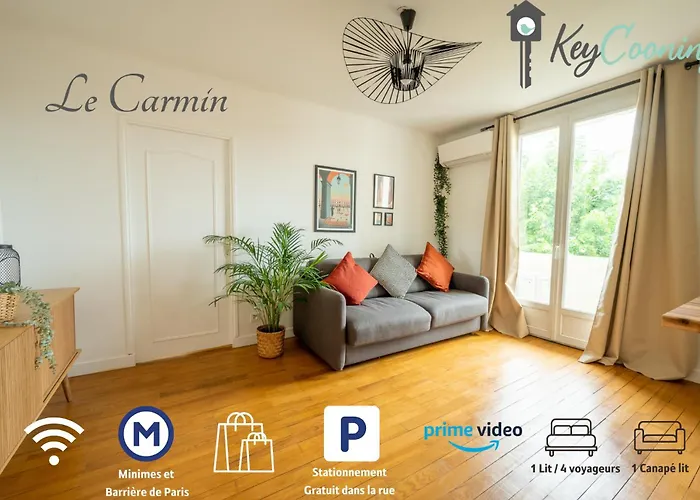 Le Carmin - Calme, Spacieux Et Climatise Apartman Toulouse