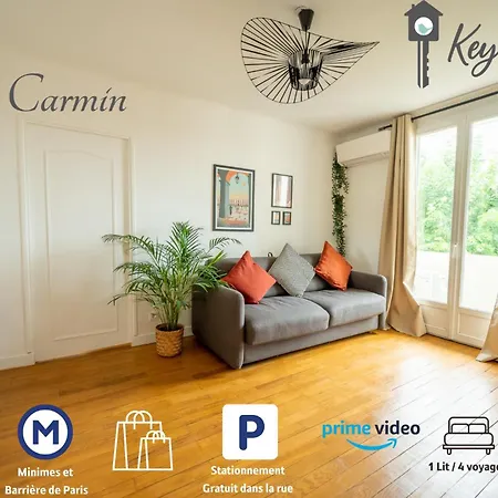 Le Carmin - Calme, Spacieux Et Climatise 아파트 툴루즈
